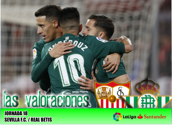 Valoraciones del Sevilla FC 3 – Real Betis Balompié 5