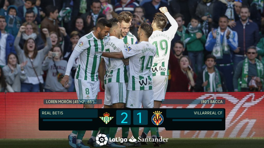 Crónica | Real Betis Balompié 2 – Villarreal CF 1: Una victoria con sabor amargo