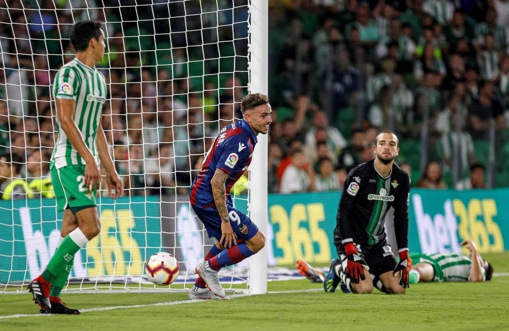 Crónica | Real Betis 0-3 Levante: Vaya Palo
