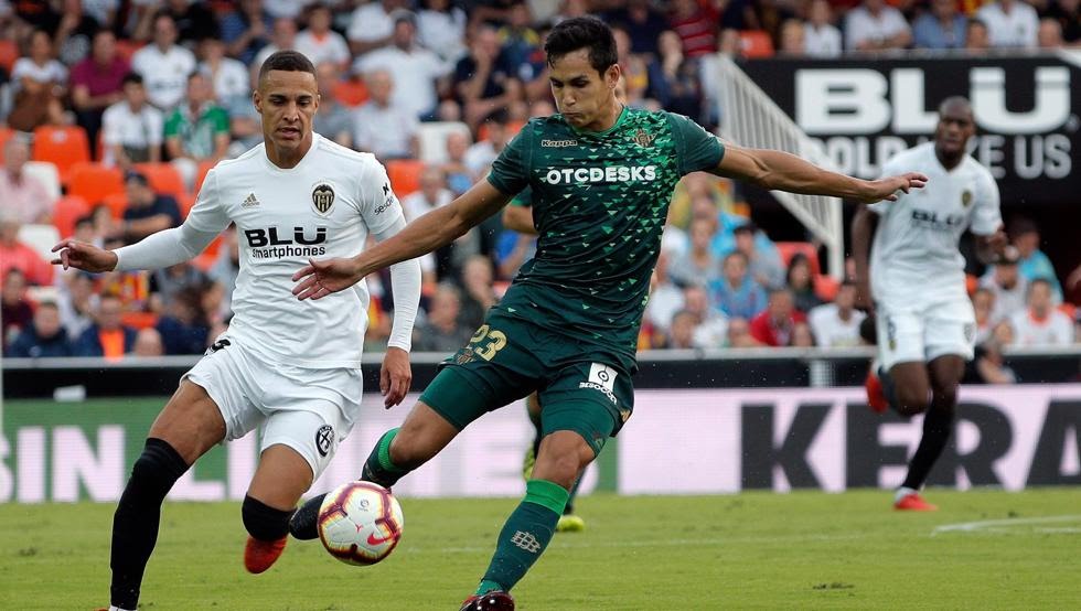 Crónica| Valencia 0-0 Real Betis Balompié: Intensidad con poco resultado