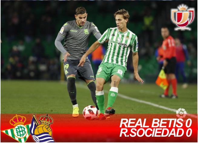 Crónica | Real Betis Balompié 0 – Real Sociedad 0: La falta de gol deja la eliminatoria abierta