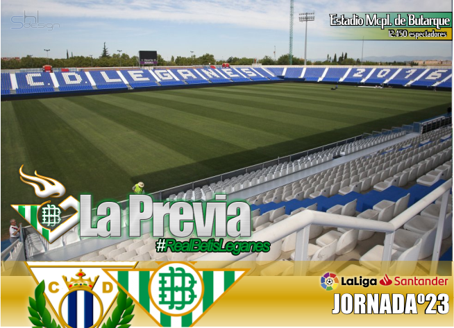 Previa | Leganés CD-Real Betis Balompié; Pasar página