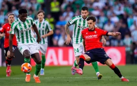 Crónica | Real Betis Balompié 1 – CA Osasuna 1: Un empate que complica el sueño de la Champions