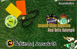 Designación arbitral | Jornada 16