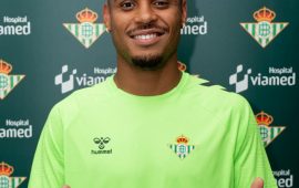 Natan Souza, contundencia y garra para la zaga bética