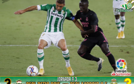Crónica | Real Betis Balompié 2 – Real Madrid CF 3 | El Real Betis cae derrotado con polémica