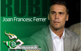 Presentación del nuevo entrenador, Rubi.