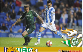 Crónica | Real Sociedad 2-Real Betis Balompié 1: En caída libre