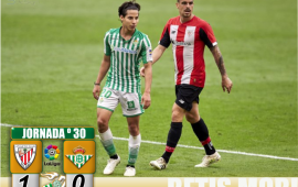 Crónica | Athletic Club de Bilbao 1-Real Betis Balompié 0: Volver es perder