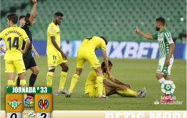 Crónica | Real Betis Balompié 0 – Villarreal 2: Todos son pulgas
