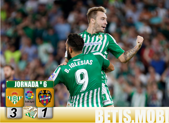 Crónica | Real Betis Balompié 3 – Levante UD  1; Joaquín y Loren certifican una nueva remontada