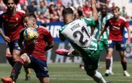 Crónica | CA Osasuna 3 – 2 Real Betis Balompié: derrota desesperante