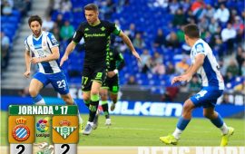 Crónica | RCD Espanyol 2 – Real Betis Balompié 2: Un punto agridulce