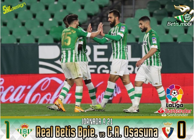Crónica | Real Betis Balompié 1 – CA Osasuna 0: Ganar por costumbre
