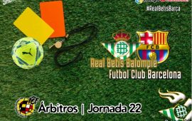 Designación arbitral | Jornada 22