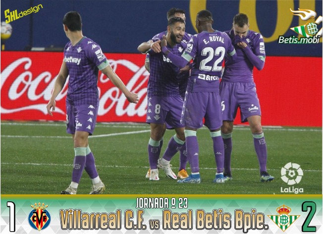 Crónica | Villarreal CF 1 – Real Betis Balompié 2: El Real Betis se pone serio