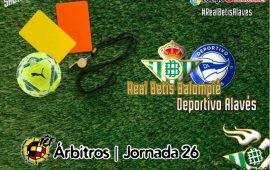 Designación arbitral | Jornada 26