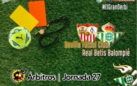 Designación arbitral | Jornada 27