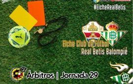 Designación arbitral | Jornada 29