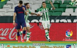 Crónica | Real Betis Balompié 1 – Atlético de Madrid 1: Se escaparon vivos