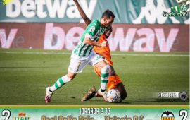 Crónica | Real Betis Balompié 2 – Valencia CF 2: Frenazo en Heliópolis