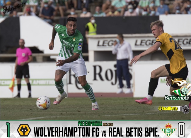 Pretemporada | Real Betis Balompié 0 – Wolverhampton 1: Derrota por la mínima en la Línea
