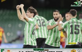 Pretemporada | Real Betis Balompié 5 – AS Roma 2: El Betis sale victorioso de la batalla campal romana
