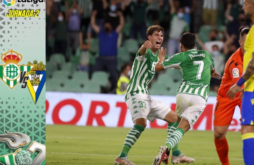 Crónica | Real Betis Balompié 1 – Cádiz CF: Se vuelven a escapar dos puntos