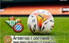 Designación arbitral | Jornada 5