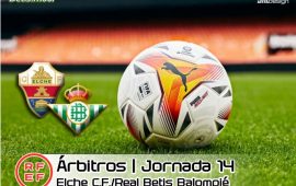 Designación arbitral | Jornada  14