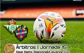Designación arbitral | Jornada 15