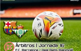 Designación arbitral | Jornada 16