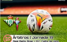 Designación arbitral | Jornada 19