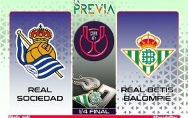 Análisis+previa | Real Sociedad – Real Betis Balompié: La Copa requiere de otra gesta