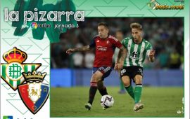 La pizarra | Real Betis – CA Osasuna | Temp. 22/23. La Liga. Jornada 3