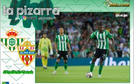 La Pizarra | Real Betis Balompié – UD Almería | Temp. 22/23 | La Liga | Jornada 9