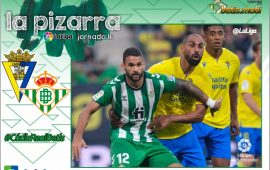 La Pizarra | Cádiz CF – Real Betis Balompié | Temp. 22/23 | La Liga | Jornada 10