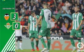 Crónica | Valencia CF 3 – Real Betis Balompié 0: Todo salió mal