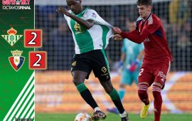 Crónica | Real Betis Balompie 2 (2) – CA Osasuna 2 (4): Punto y final de la forma más cruel
