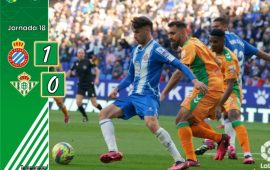 Crónica | RCD Espanyol 1 – Real Betis Balompié 0: Un Betis sin pólvora perdona sus oportunidades