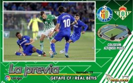 Previa | Getafe CF – Real Betis Balompié: El momento de reaccionar