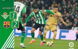 Crónica | Real Betis Balompié 1 – FC Barcelona 2: Sin récord y con cara de tonto