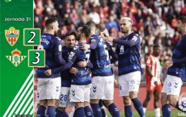 Crónica | UD Almería 2 – Real Betis Balompié 3: Victoria de moral