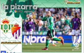 La pizarra | Real Betis – Real Valladolid | Temp. 22/23. La Liga. Jornada 22