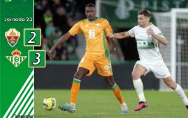 Crónica| Elche CF 2 –  Real Betis Balompié 3: Tres puntos de infarto que saben a mucho
