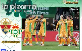 La pizarra | Elche CF – Real Betis | Temp. 22/23. La Liga. Jornada 23