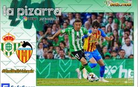 La pizarra | Real Betis – Valencia CF | Temp. 22/23. La Liga. Jornada 38