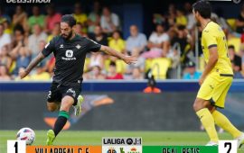 Crónica | Villarreal CF 1 – Real Betis Balompié 2: Victoria bética con el primer ataque al corazón