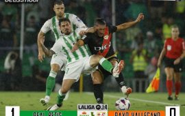 Crónica | Real Betis Balompié 1 – Rayo Vallecano 0: Willian José se vistió de Assunçao