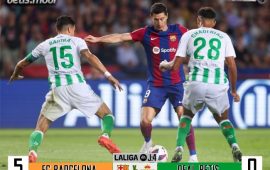 Crónica | FC Barcelona 5 – Real Betis Balompié 0: Perder entraba en los planes, pero así no